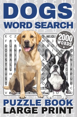 DOGS WORD SEARCH LARGE PRINT