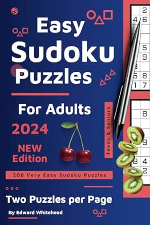Easy Sudoku Puzzles for Adults Large Print