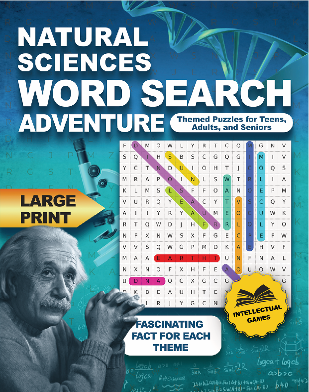 Natural Sciences Word Search Adventure 