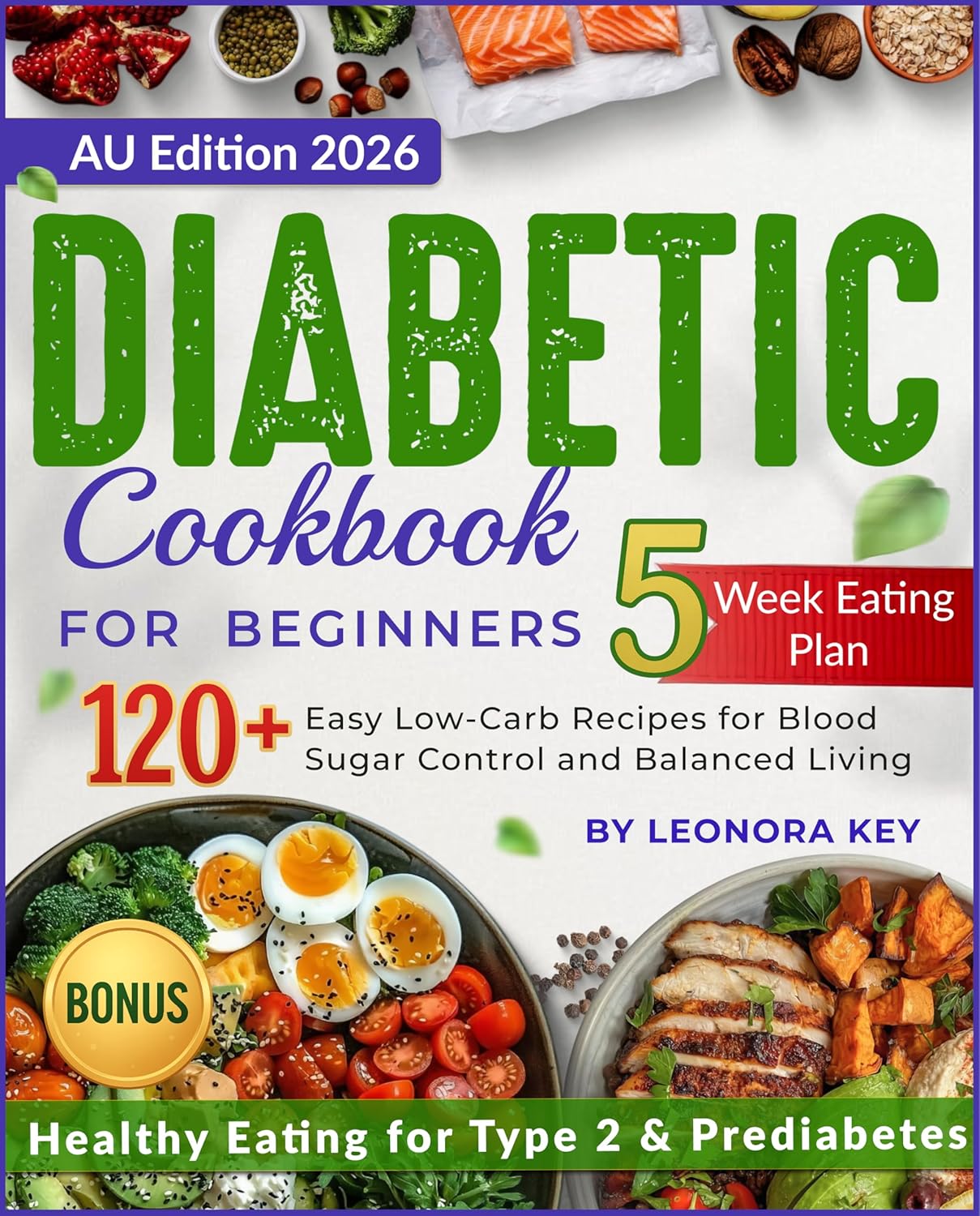 The Diabetic Diet Cookbook for Beginners (AU Edition)