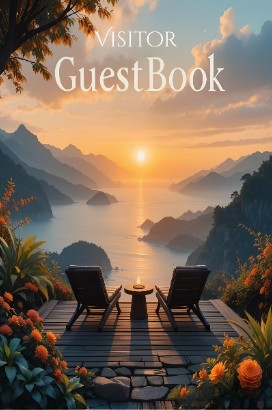 Vacation Rental Visitor Guest Book