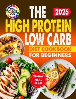 The High Protein Low Carb Diet Cookbook For Beginners