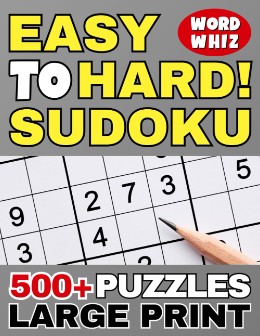 EASY TO HARD SUDOKU PUZZLES LARGE PRINT