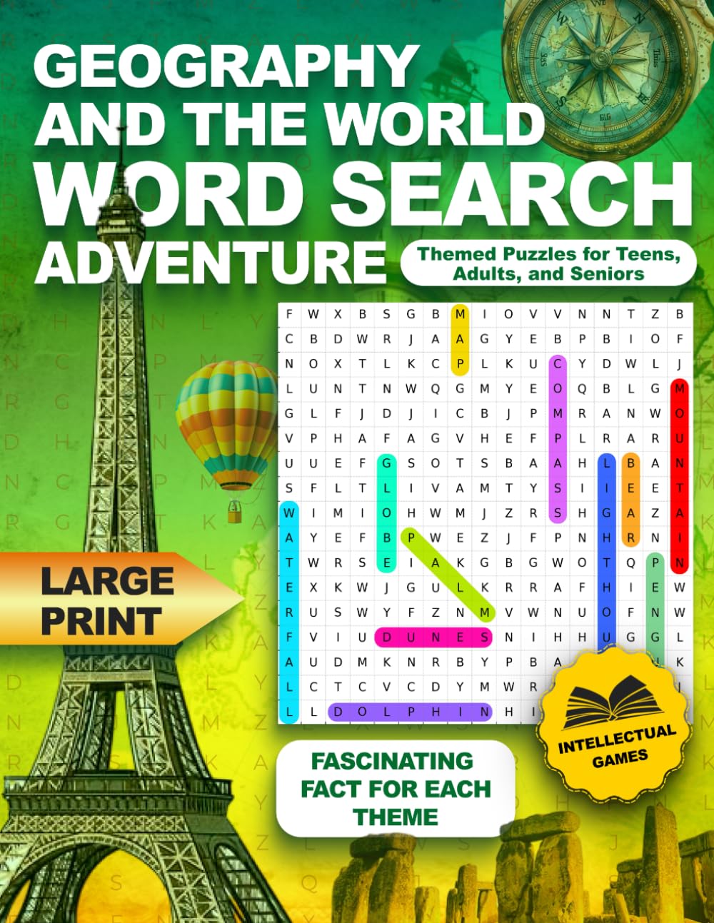 Geography and The World Word Search Adventure