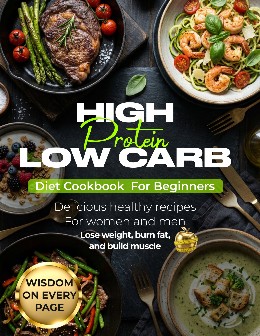 High Protein Low Carb Diet Cookbook For Beginners