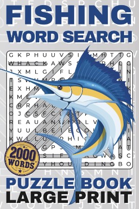 FISHING WORD SEARCH LARGE PRINT