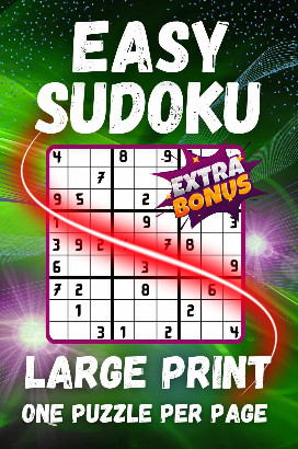 Easy Sudoku Large Print for Seniors