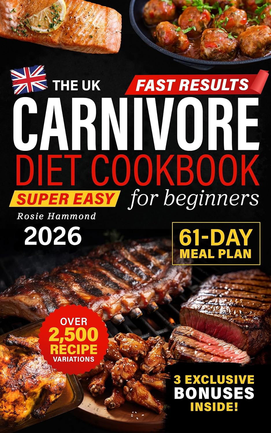 The UK Carnivore Diet Cookbook for Beginners